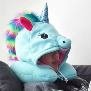 Unicorn Neck Pillow Hoodie